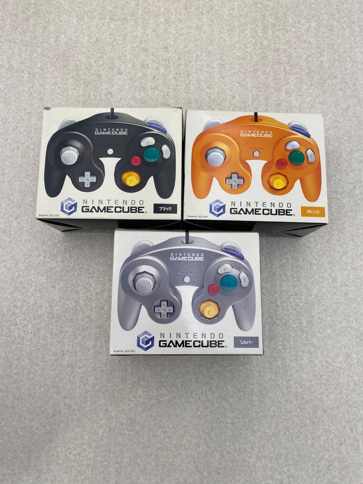 ニンテンドーゲームキューブ コントローラー ３点 動作品