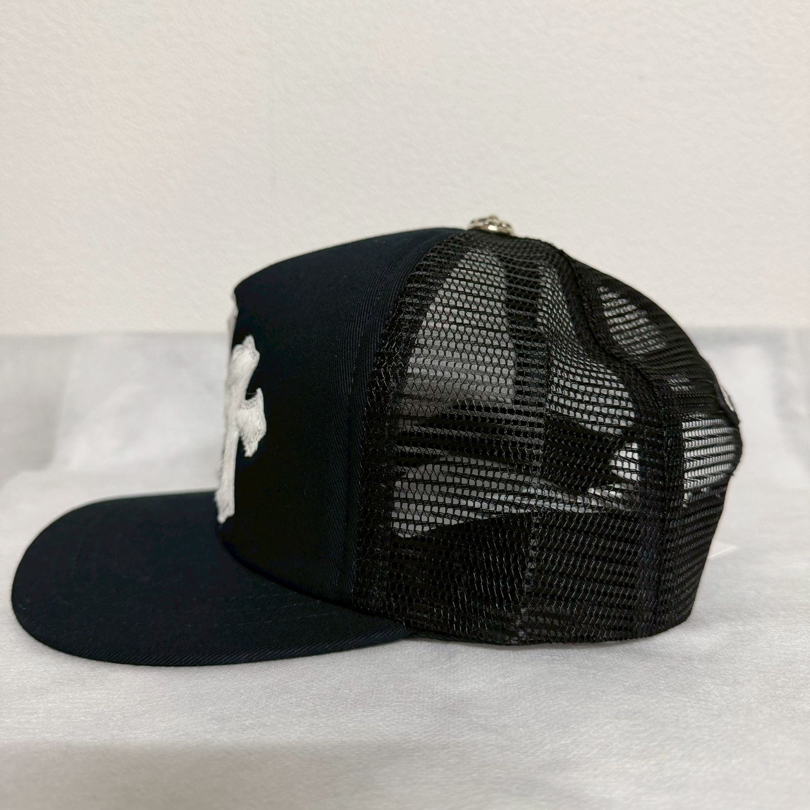 CHROME HEARTS Cemetery Cross Calf Hair クロムハーツ セメタリー