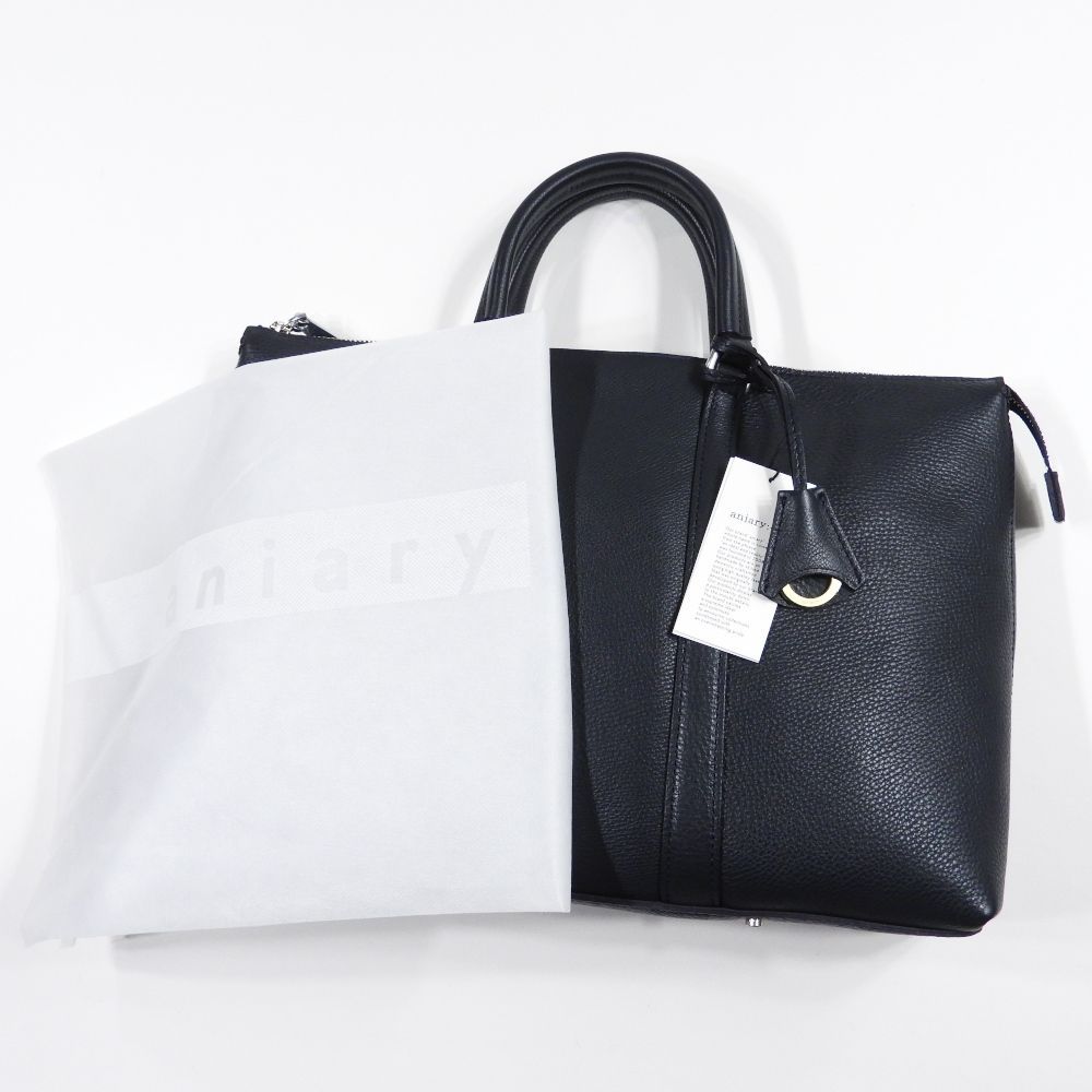 aniary アニアリ 07 01005 ブリーフバッグ ネイビー 3010 カバン 鞄 ビジネス