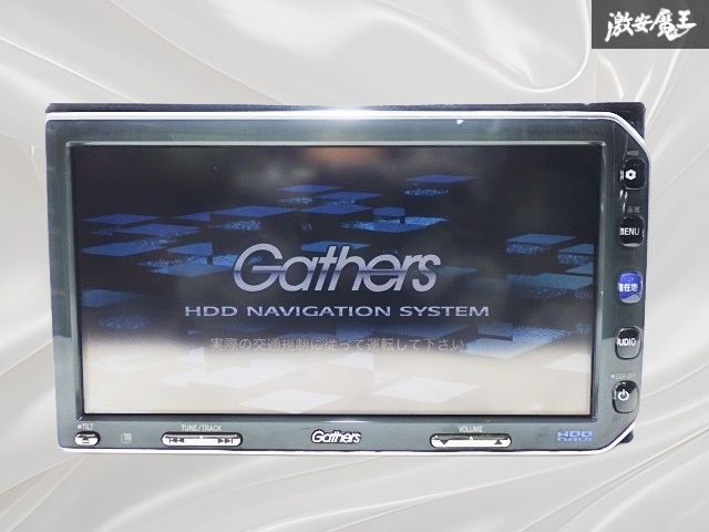 ☆保証付 動作OK☆ ホンダ 純正 Gathers ギャザズ HDDナビ カーナビ