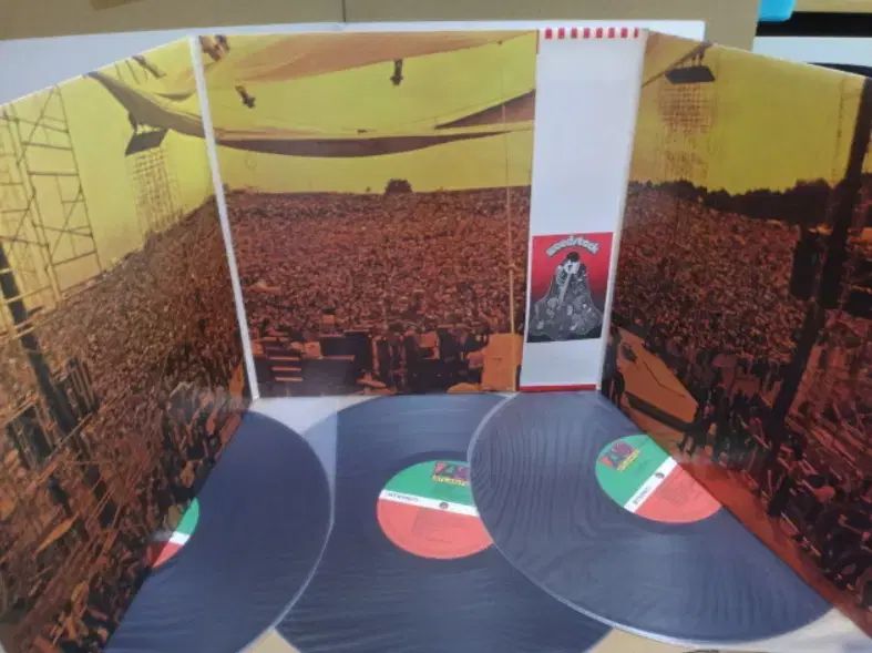 日本 LP Woodstock 3 ー 1971 年 早い 挿入します 含め