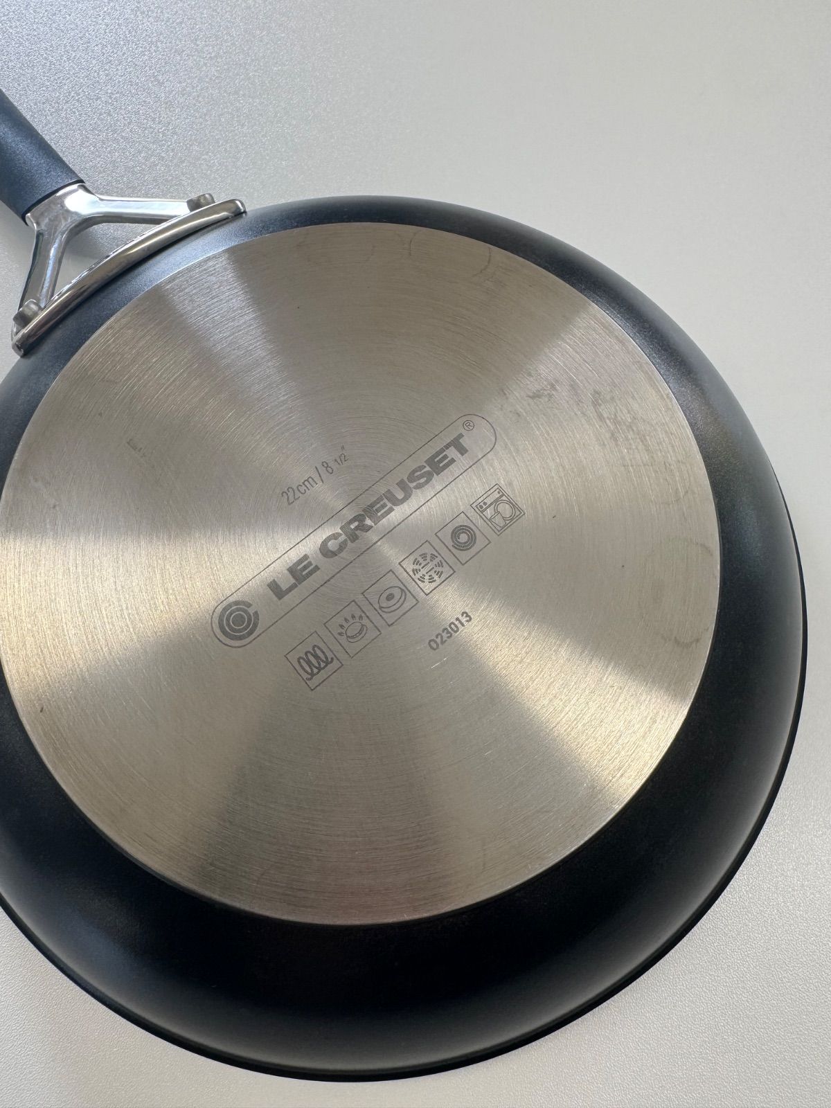 〇ル・クルーゼ☆TNS シャローフライパン フライパン 22cm ガス/IH