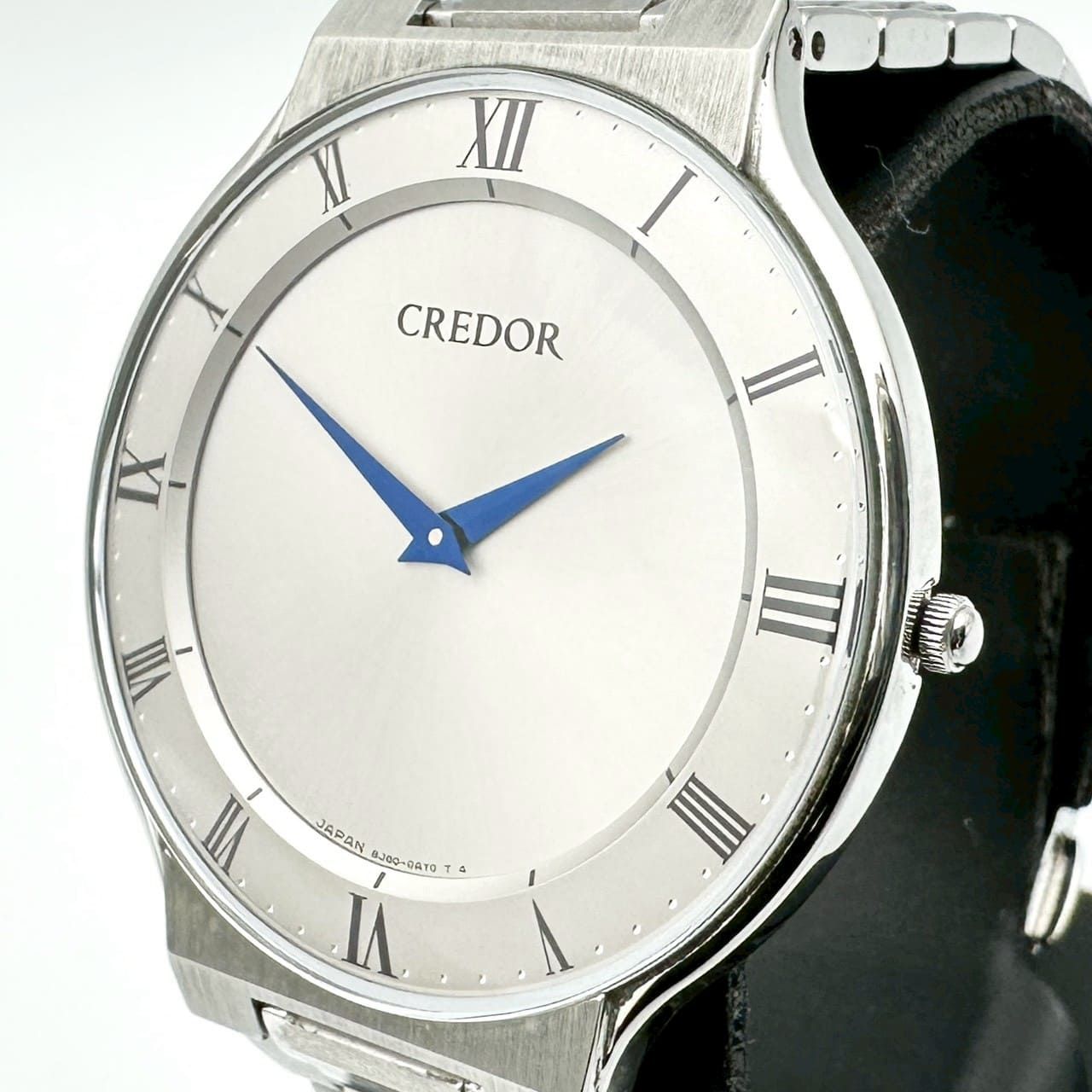 電池交換済 SEIKO セイコー GCAT 985 8 J 80 0 AM クレドール 腕時計 クォーツ SS シルバー メンズ ブランド プレゼント