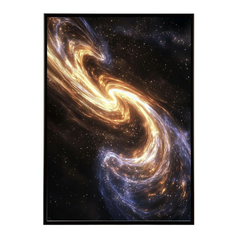 A0サイズ（約84x119cm）】【lm-poster-436】【フレーム付き】宇宙
