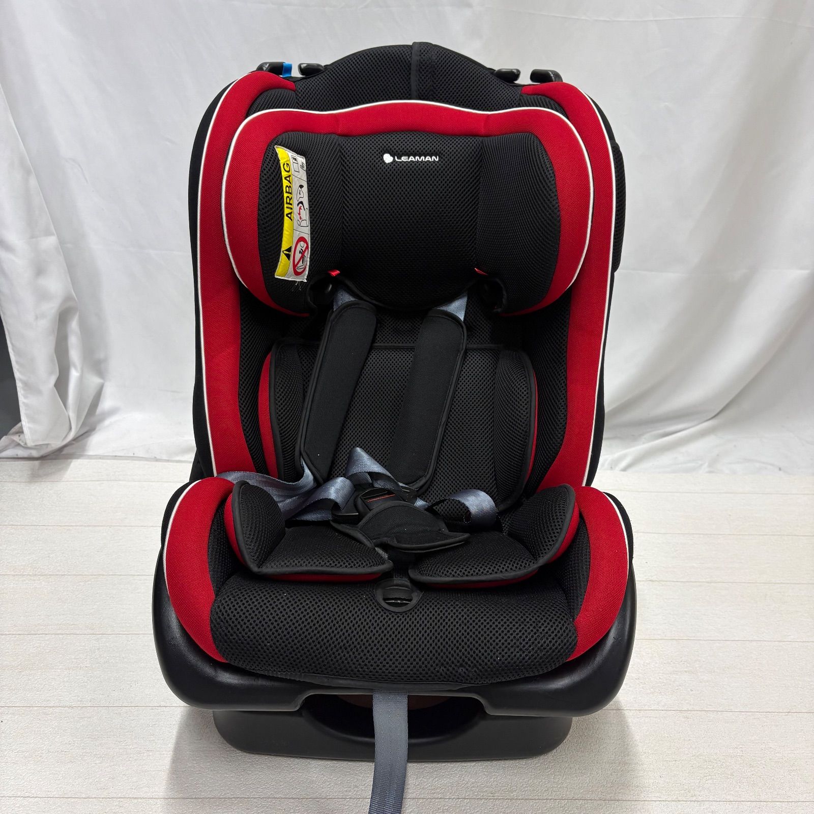 LEAMAN カイナ 1029A ベビーシート チャイルドシート レッド ブラック