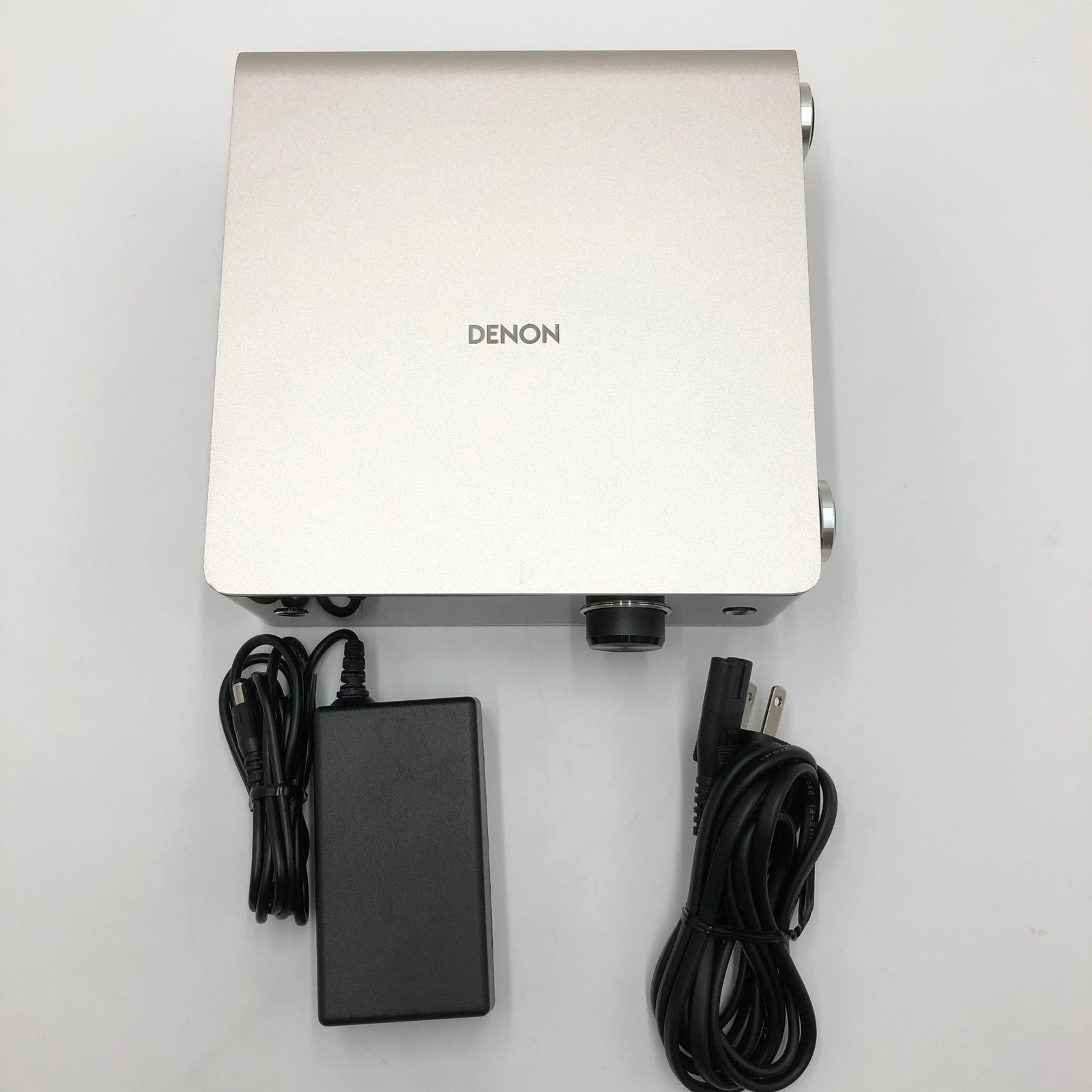 デノン Denon DA 310 USB ヘッドホンアンプ DAC DSD 11 2 MHz PCM 384 kHz 32 bit ハイレゾ対応 シルバー