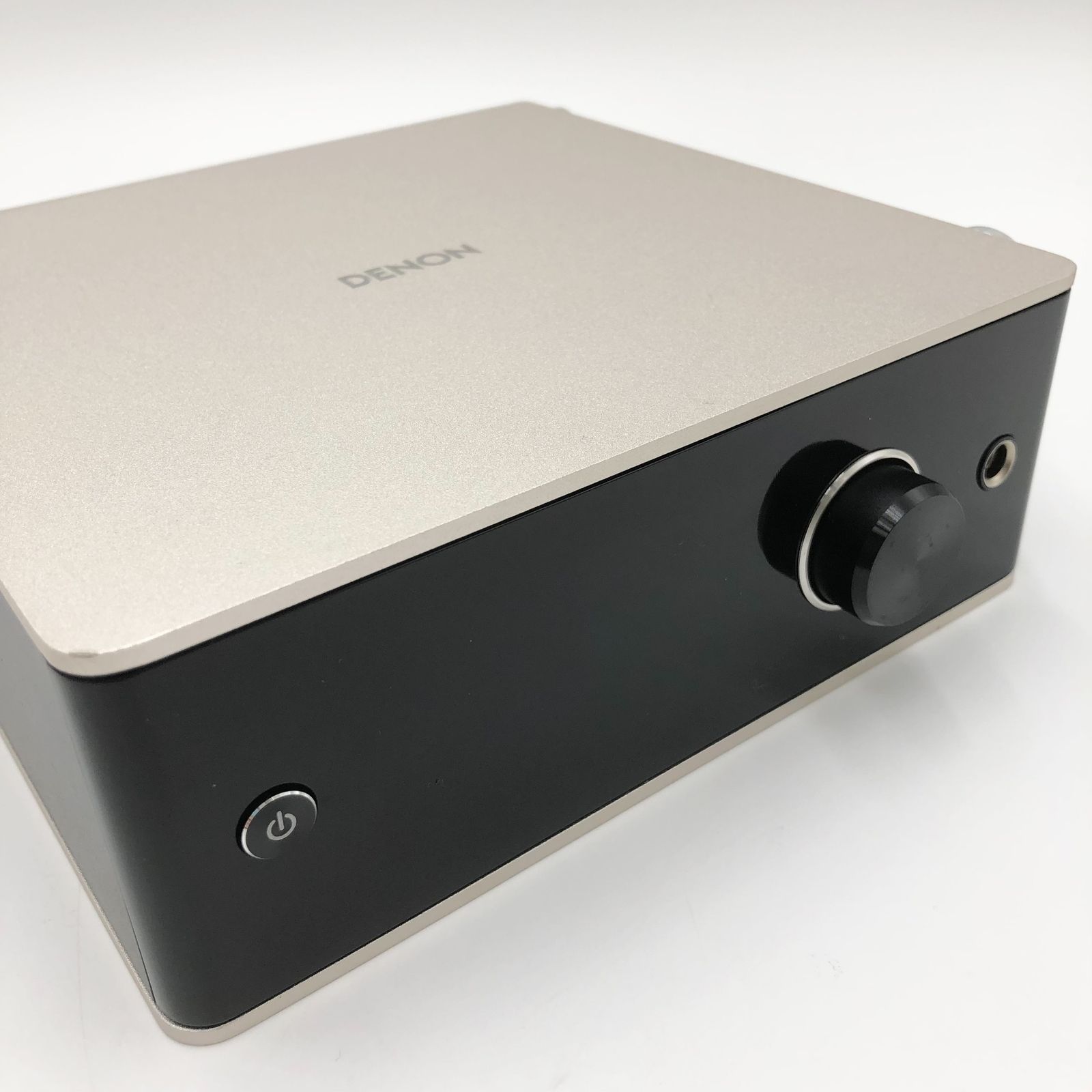 デノン Denon DA 310 USB ヘッドホンアンプ DAC DSD 11 2 MHz PCM 384 kHz 32 bit ハイレゾ対応 シルバー