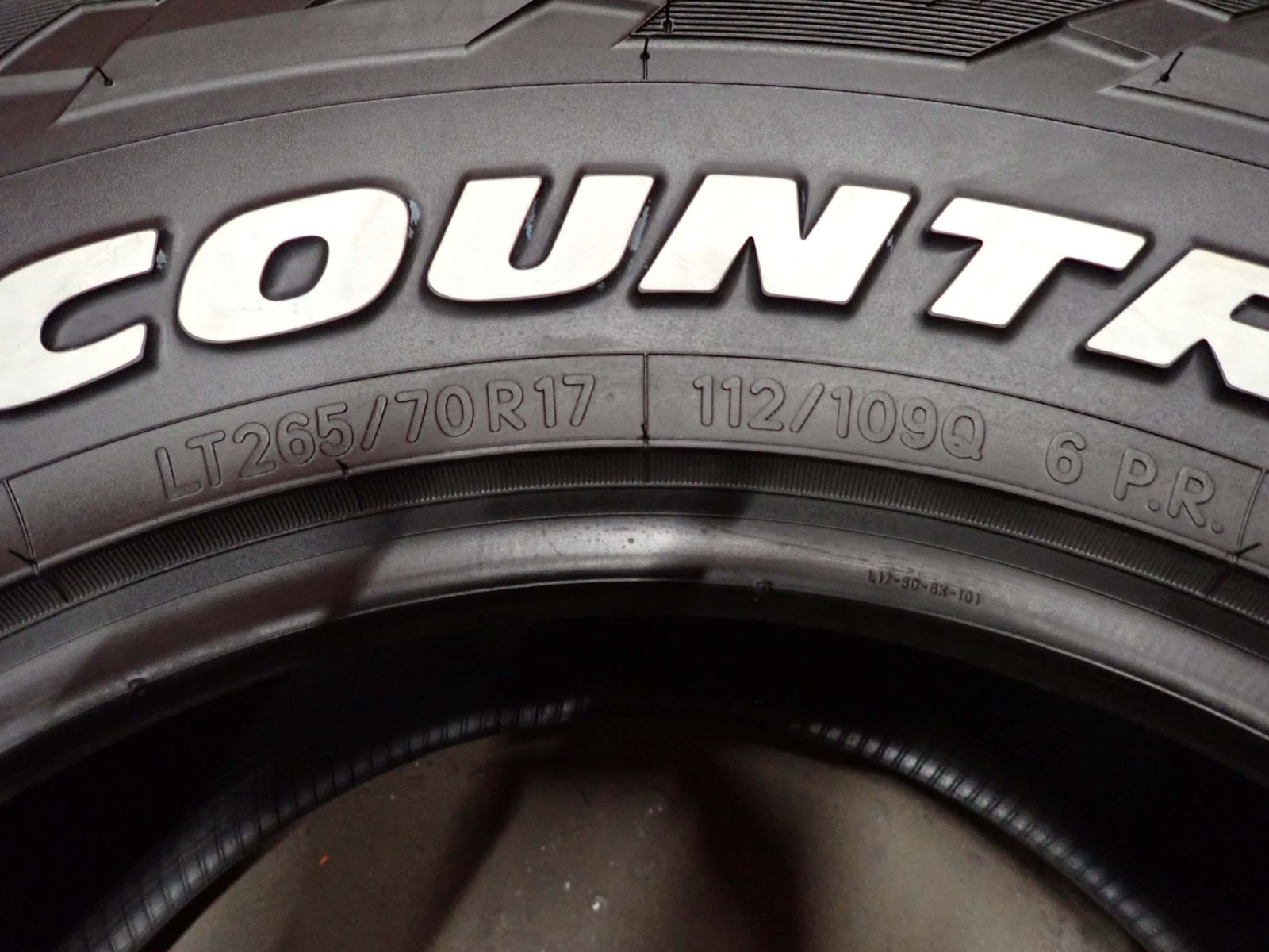  夏4本SET 会社宛 265 70 R 17 112 109 LT トーヨー オープンカントリーR T 製 ホワイトレター バリ溝 FJクルーザー NO F 6223 17インチ サマータイヤ ノーマルタイヤ