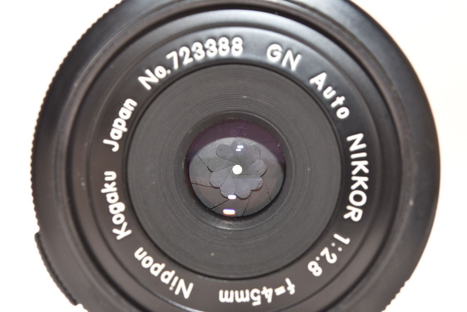  Nikon ニコン GN Auto NIKKOR 45 mm F 2 8 フード付き 2512079 レンズ(単焦点) カメラ
