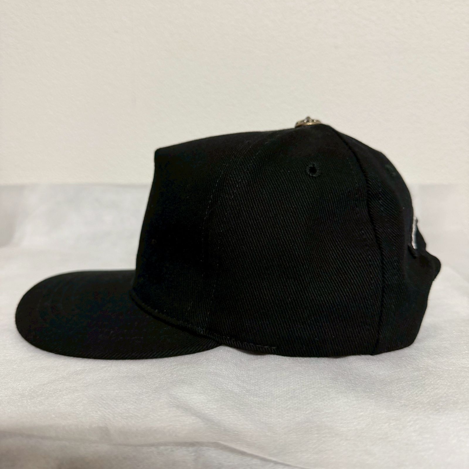 CHROME HEARTS BaseBall Cap RS 3 Scroll Label クロムハーツ ベースボール キャップ スクロールラベル 帽子 黒 ブラック メンズ レディース