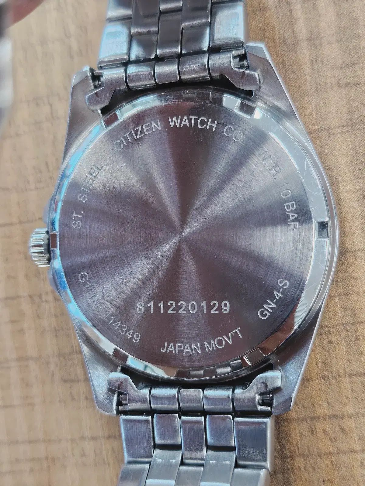 Citizen Watch Bracelet Date Vintage Quartz Men