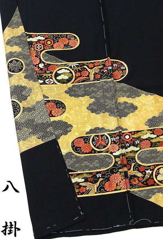 正倉院王朝文 特撰礼装黒留袖
