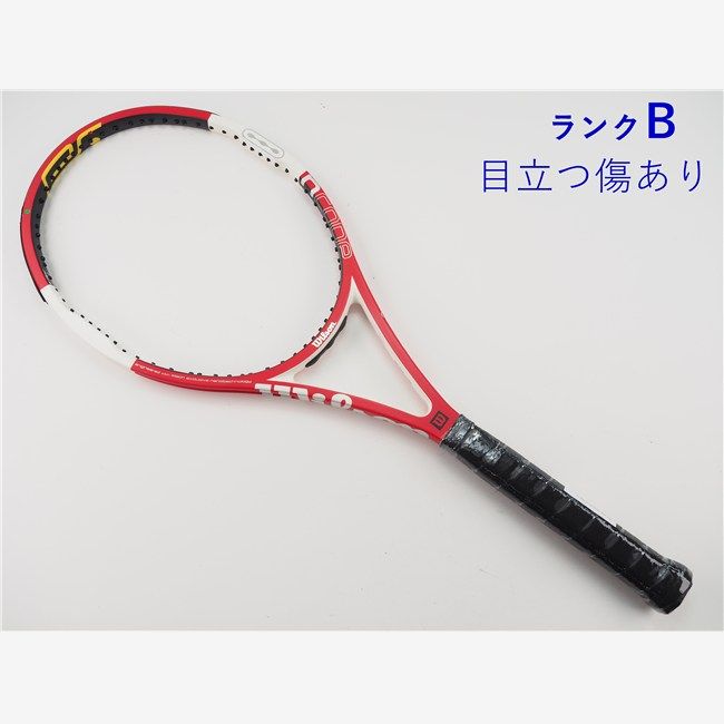 テニスラケット ウィルソン エヌ シックスワン ツアー 90 US 2005年モデル インポート トップバンパー割れ有り G c