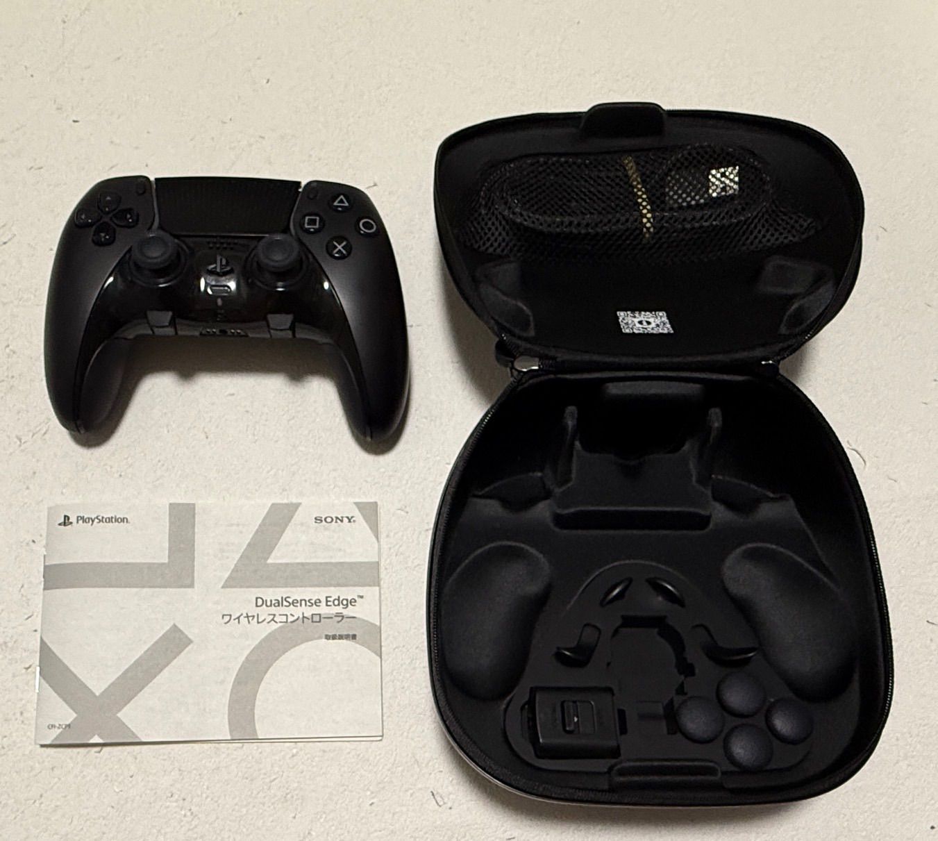 DualSense Edge ワイヤレスコントローラー ミッドナイト ブラック CFI-ZCP 1 J 01 PS 5