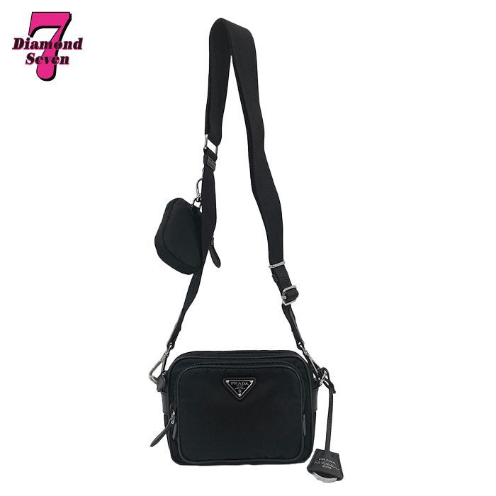 中古】PRADA プラダ Re-Edition 2005 TESSUTO＋SAFFIANO ナイロン 牛革