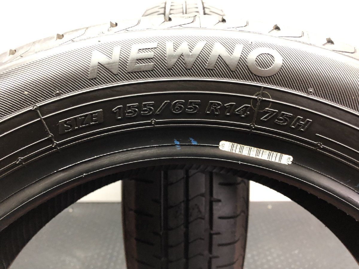  走行短め 製 BS NEWNO 155 65 R 14 14インチ 夏タイヤ 2本 ミラトコット ミライース ワゴンR タント等 STD 095 14インチ サマータイヤ ノーマルタイヤ