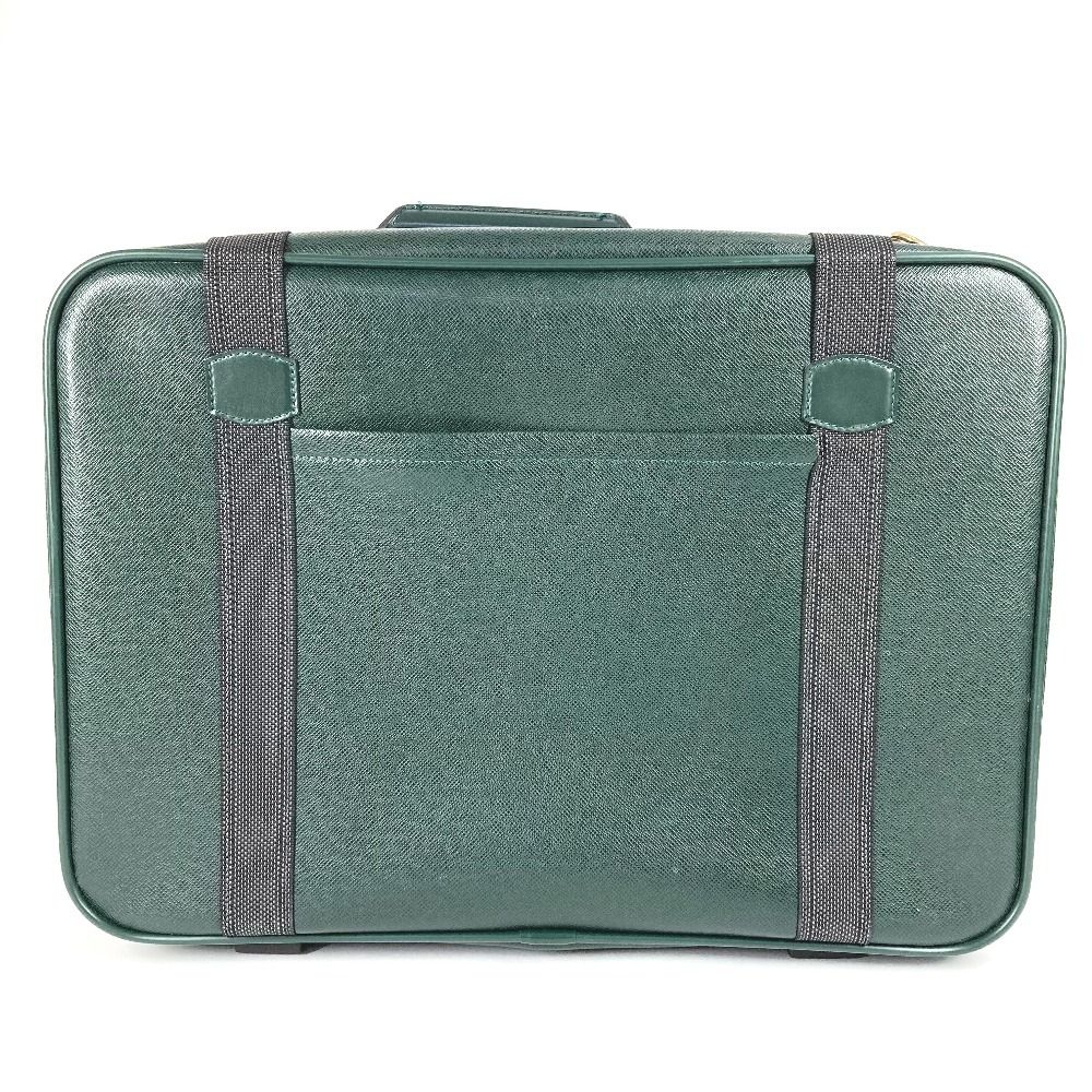 【LOUIS VUITTON】トラベルバッグ　サテライト53 タイガ　グリーン LOUIS VUITTON】トラベルバッグ サテライト53 タイガ グリーン LOUIS