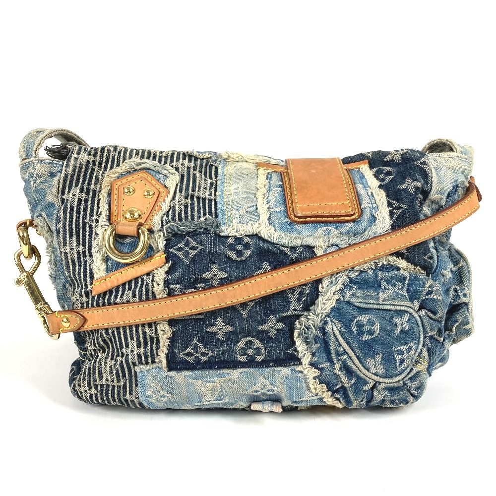 LOUIS VUITTON ルイヴィトン ショルダーバッグ パッチワーク ポスティ