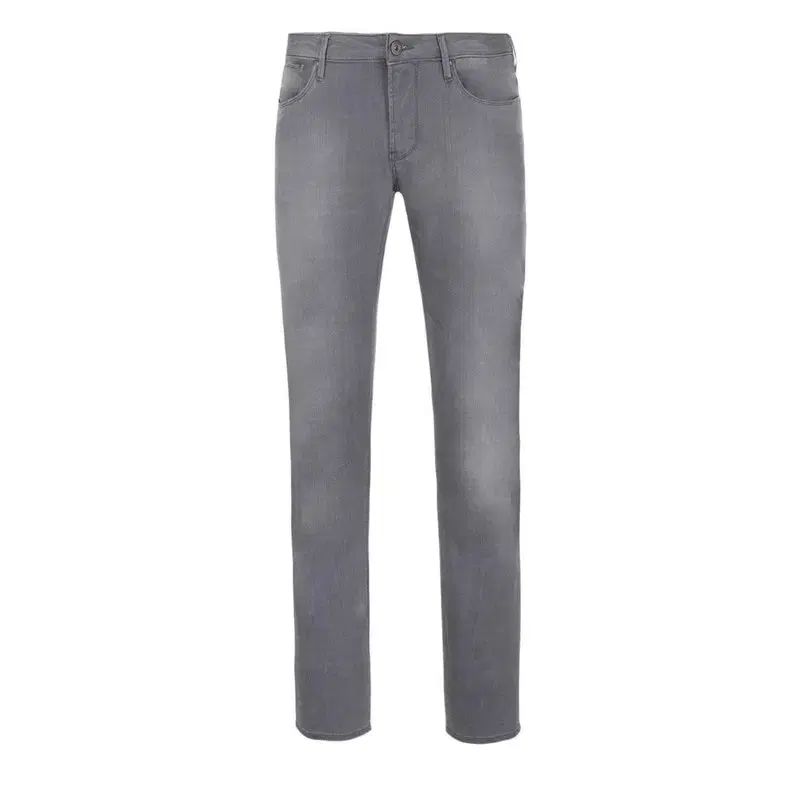 34インチ ARMANI アルマーニ ジーンズ J 06 ブラックデニム ウォッシュ ストレッチ デニム