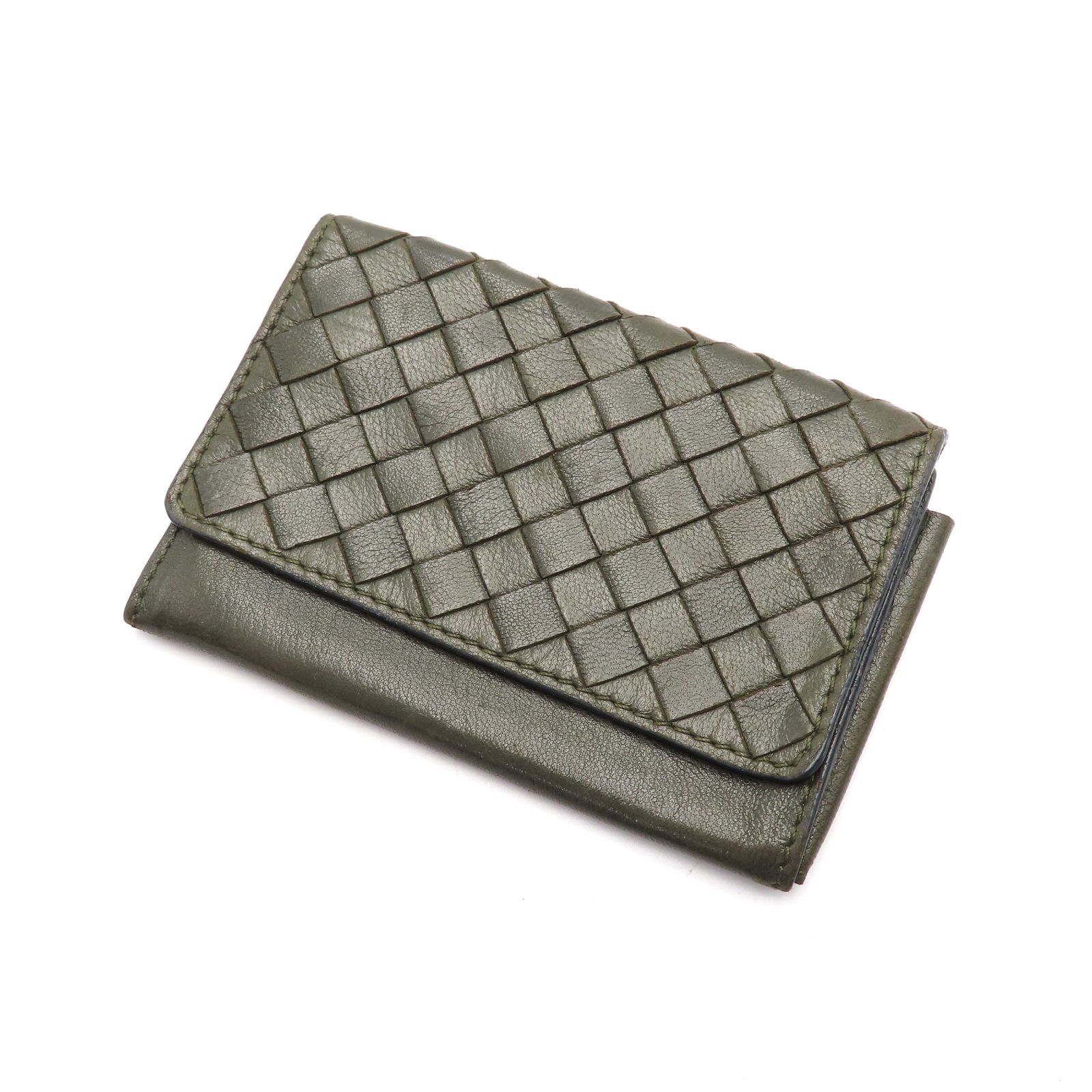 BOTTEGA VENETA ボッテガヴェネタ イントレチャート レザー カード