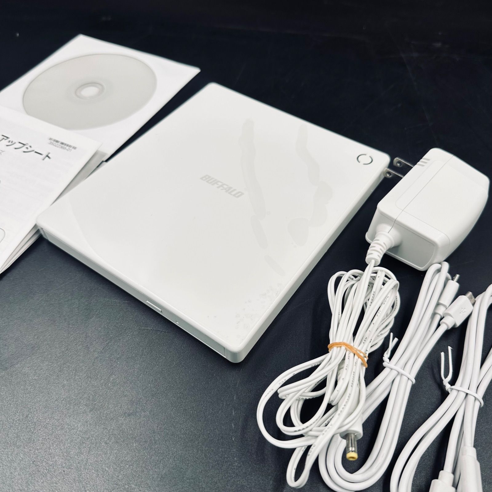 バッファロー RR-C1-WH スマートフォン用CDレコーダー ラクレコ - メルカリ