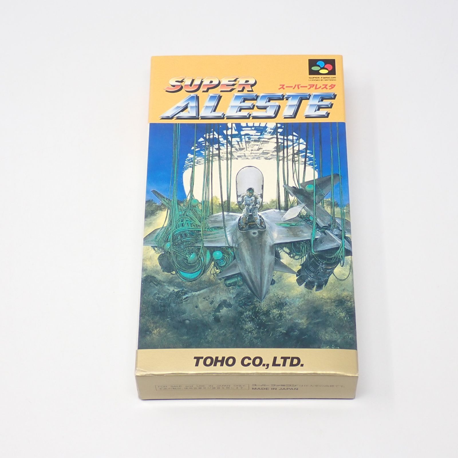 SUPER ALESTE スーパーアレスタ スーパーファミコン タイトー 箱 説明書あり