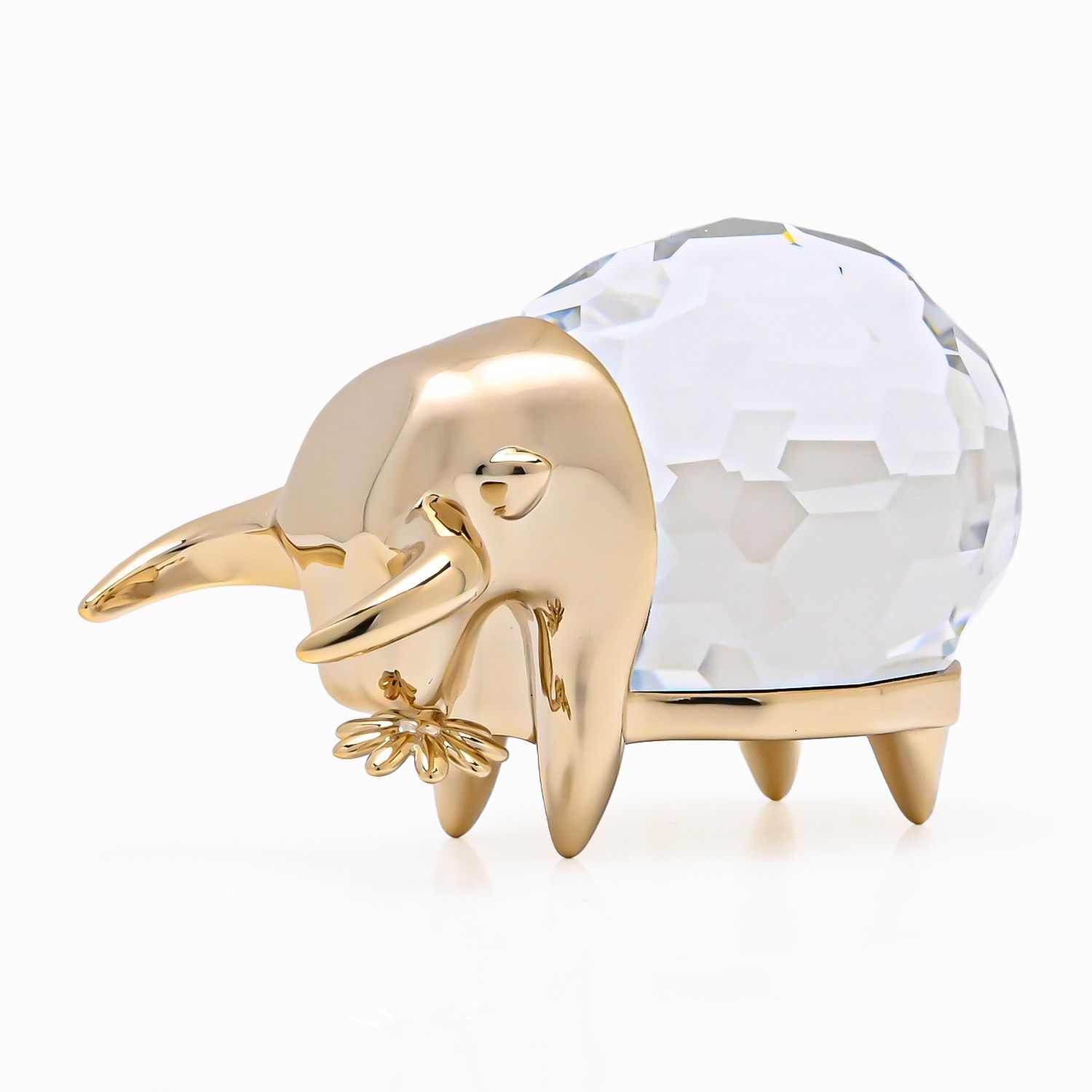 スワロフスキー SWAROVSKI クリスタルフィギュア フィギュリン Zodiac おうし座 牡牛座 星座 12星座 クリア ゴールド 5670103 インテリア オブジェ 置物