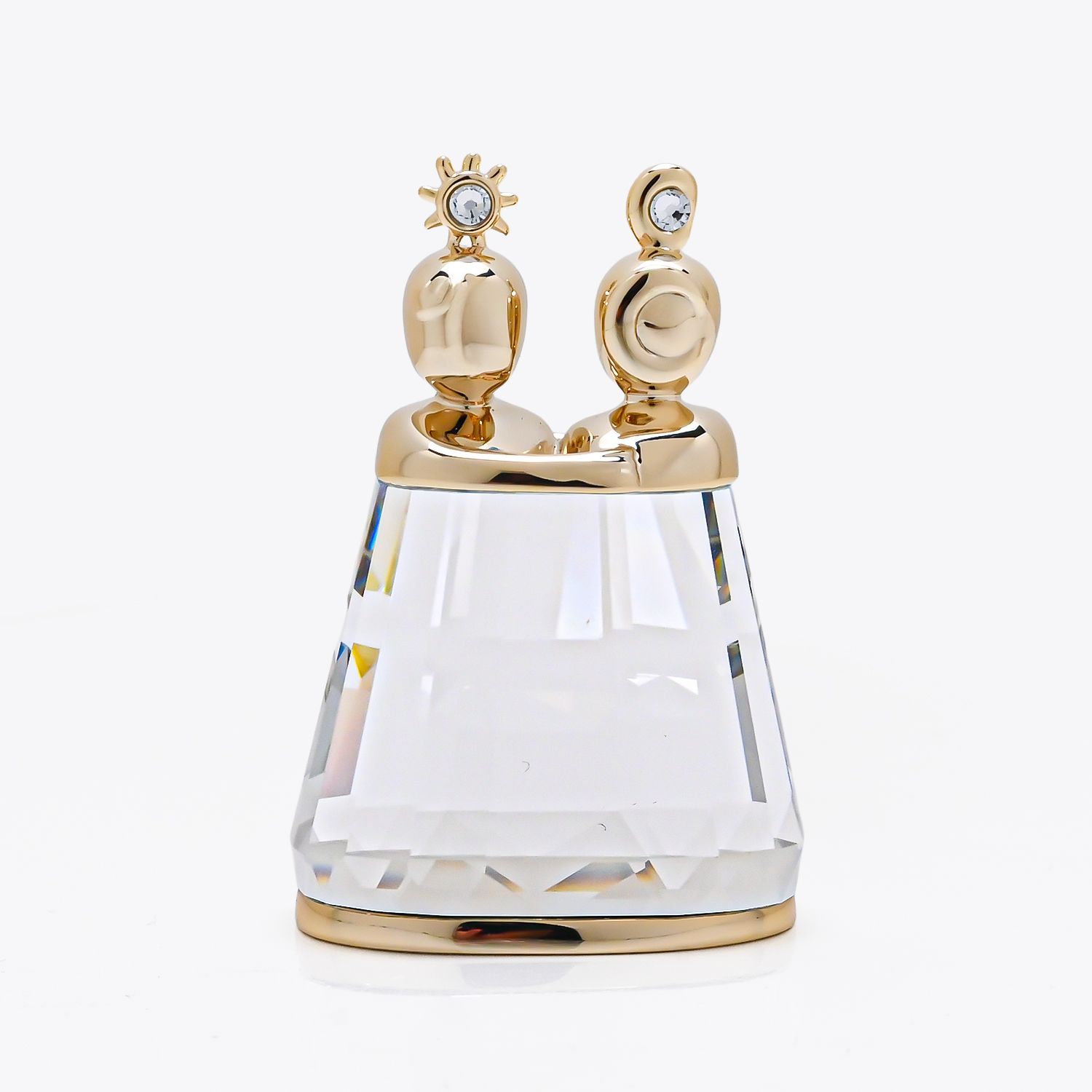 スワロフスキー クリスタルフィギュア フィギュリン Zodiac ふたご座 双子座 星座 12星座 クリア ゴールド 5670323 インテリア オブジェ 置物