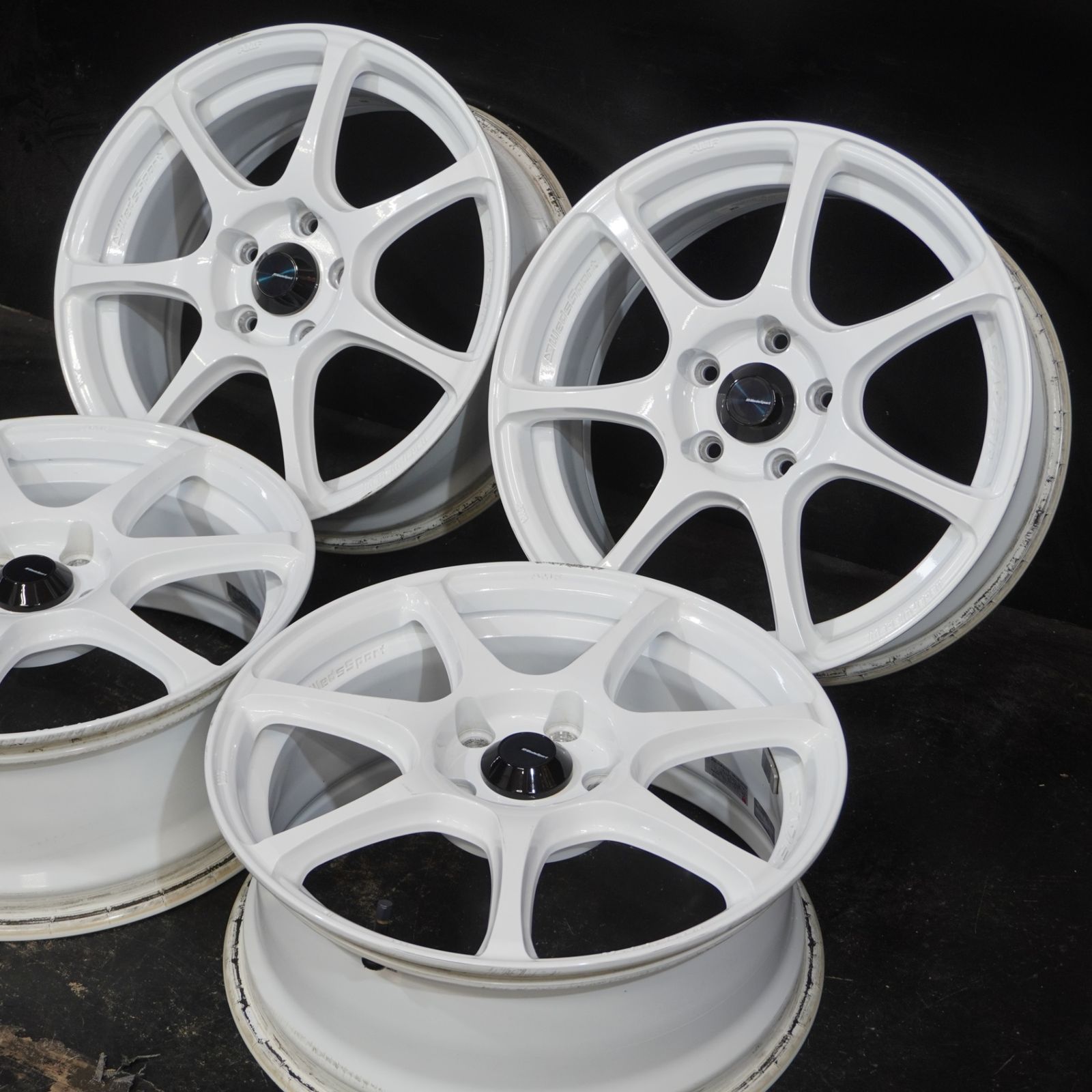WedsSport SA 75 R 17 7 J 48 114 3 5 H 4本 スイフトスポーツ装着 インプレッサ レヴォーグ フリード等