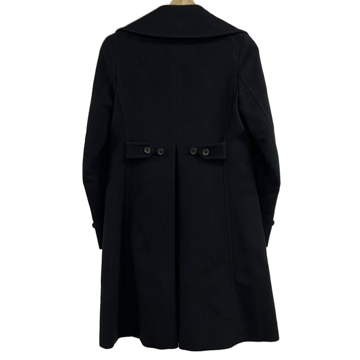 theory コート　サイズP セオリー theory（セオリー） 」 チェスターコート P ネイビー レディース