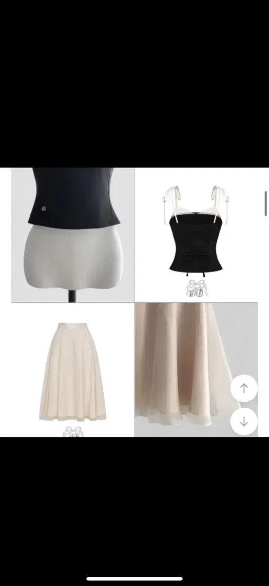 Cloudemotion ピアンセ サテン トップス ロング丈スカート ワンピース セット