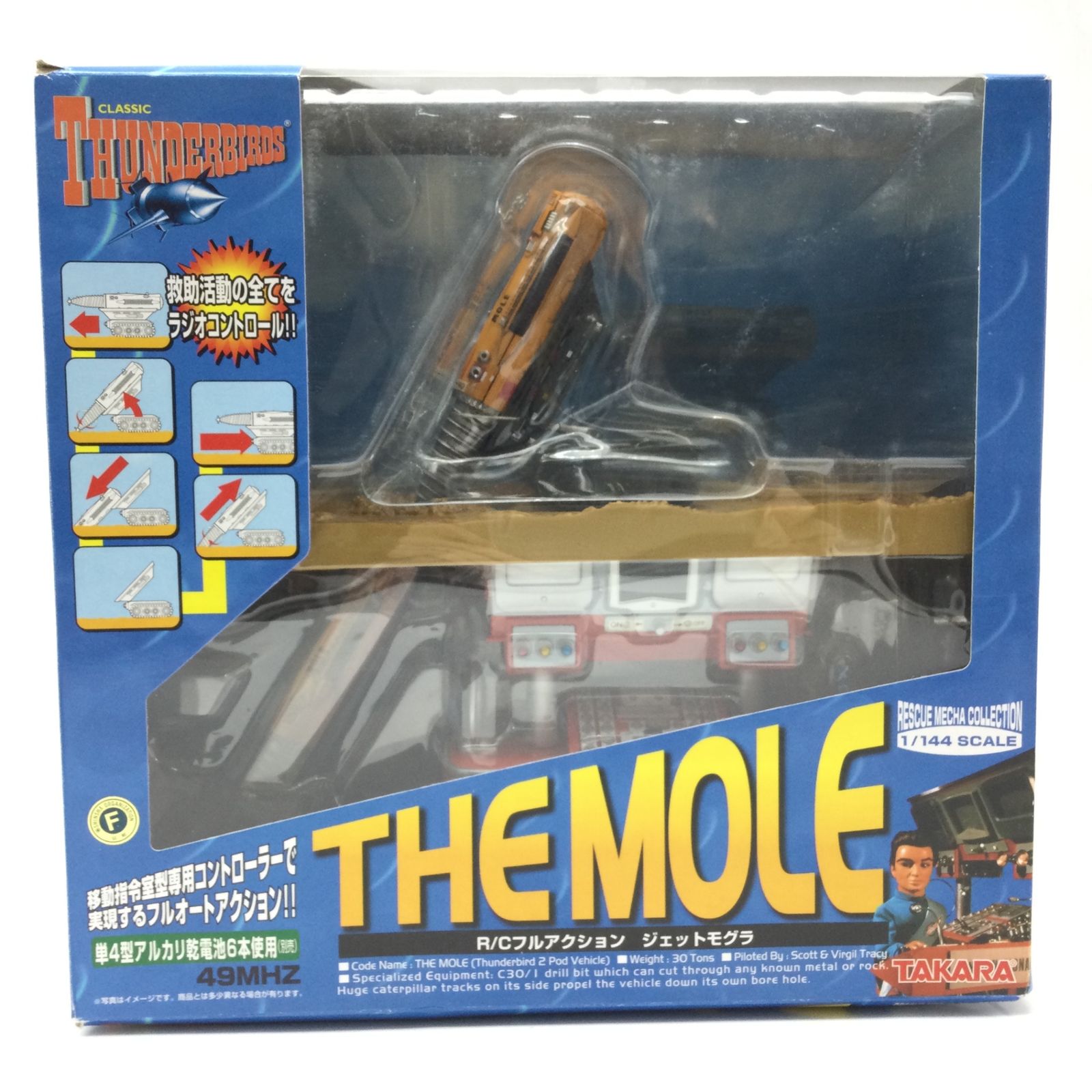 12219 【動作未確認】 TAKARA タカラ サンダーバード 1/144 R/C フル