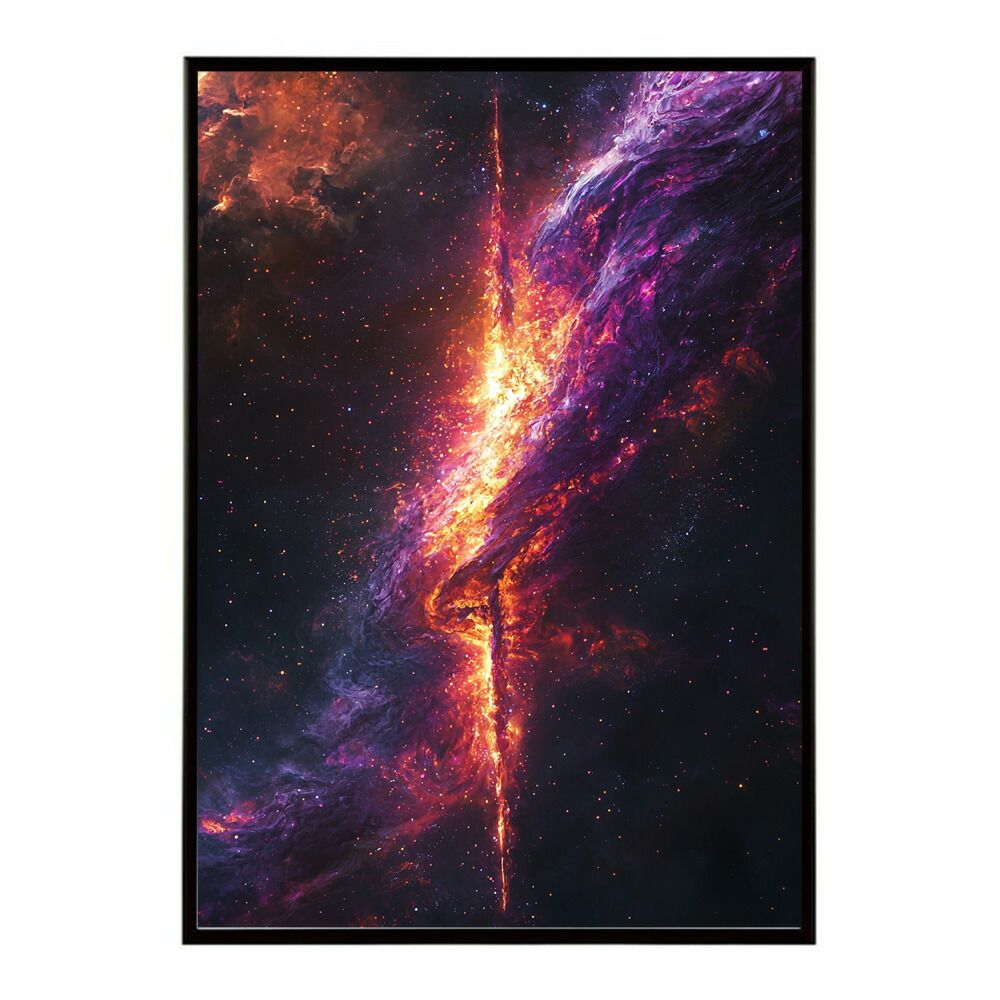 A1サイズ（約59x84cm）】【lm-poster-412】【フレーム付き】宇宙