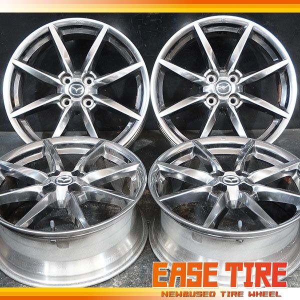 マツダ ND ロードスター RF 17 7 J 45 100 4 H 4本 戻しに デミオ マツダ2流用可