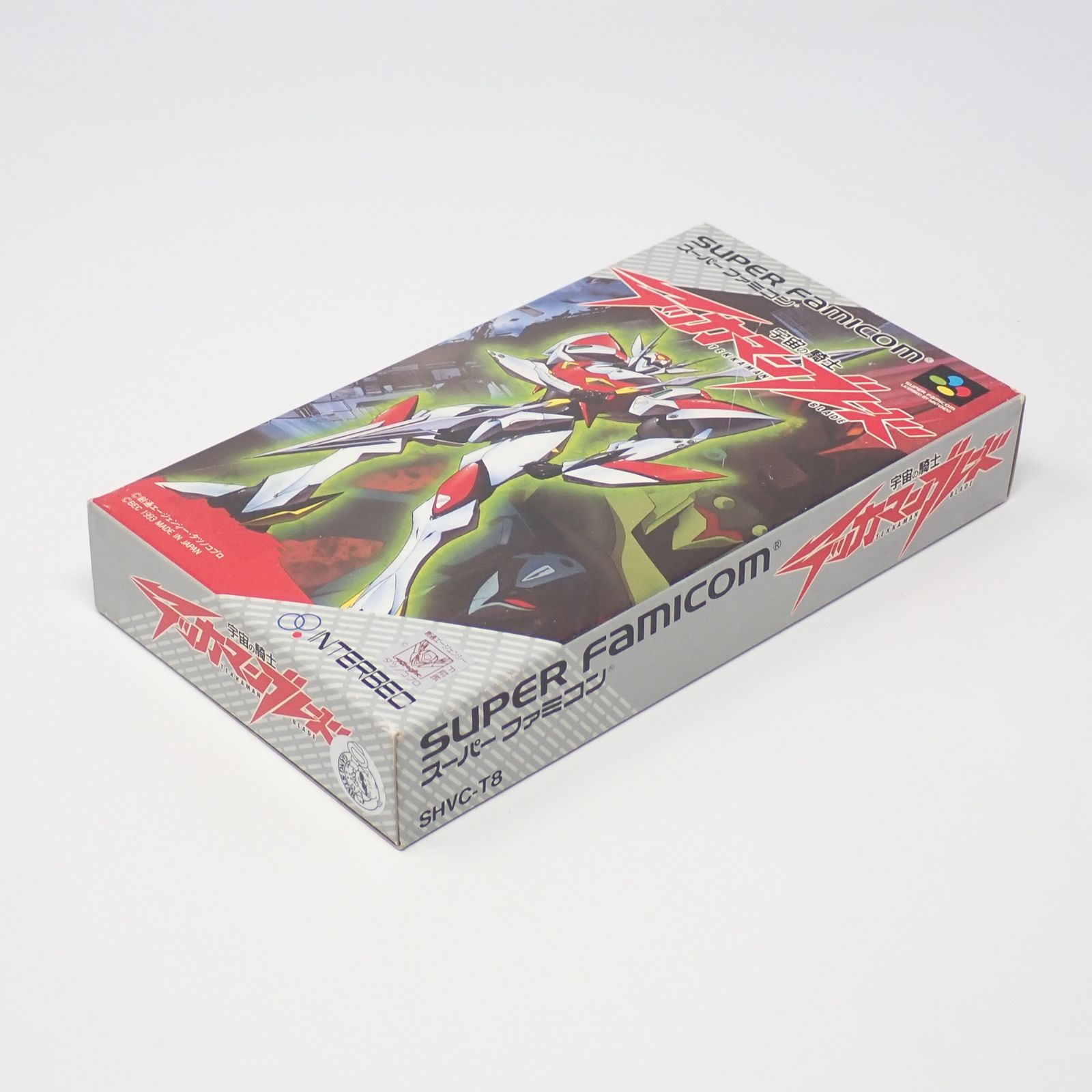 宇宙の騎士テッカマンブレード スーパーファミコン ベック 箱 説明書あり