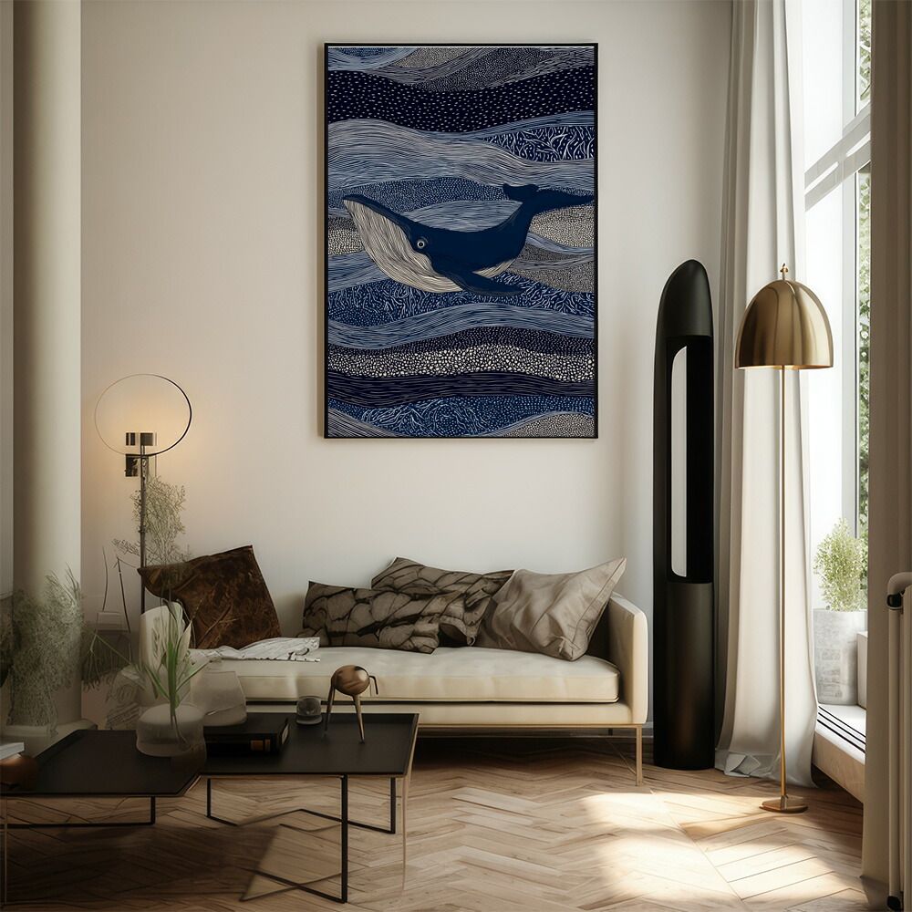 【非売品】メルルのアトリエ ルーファス ライアス ロング サイズ ポスター A2サイズ（約42x59cm）】【lm-poster-4598】【フレーム付き】クジラ