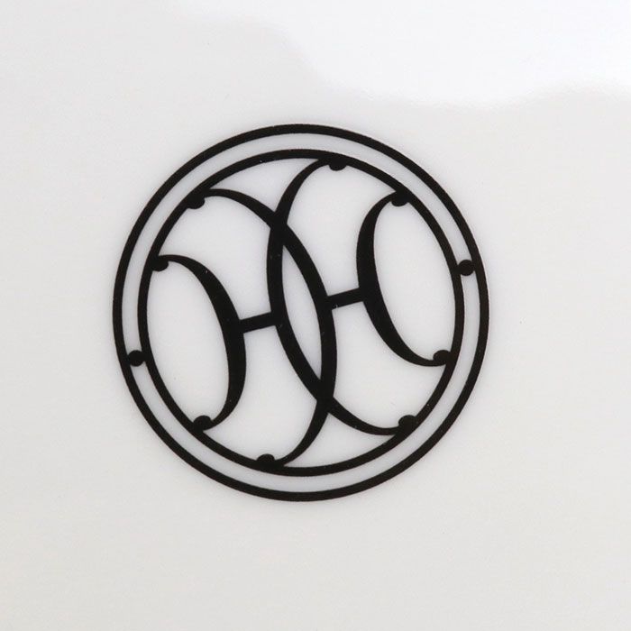 HERMES エルメス デザートプレートNo 1 Hデコ ブランド雑貨 ポーセリン ユニセックス