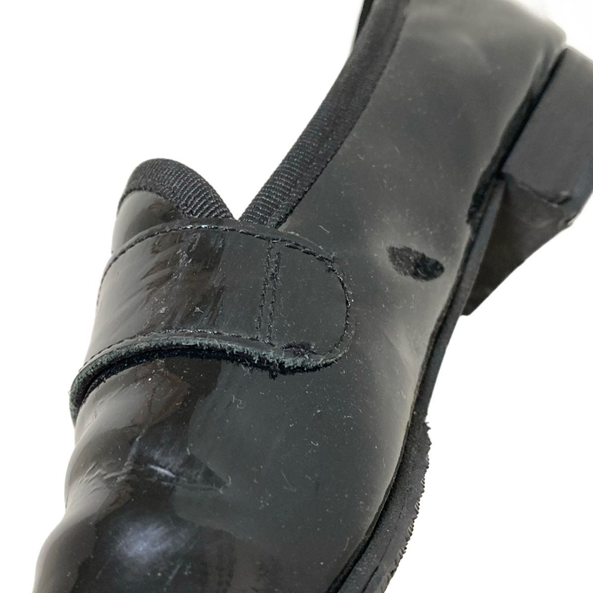 レペットのローファー黒 Gilles チャンキー ローファー - ラバーソール - FRサイズ