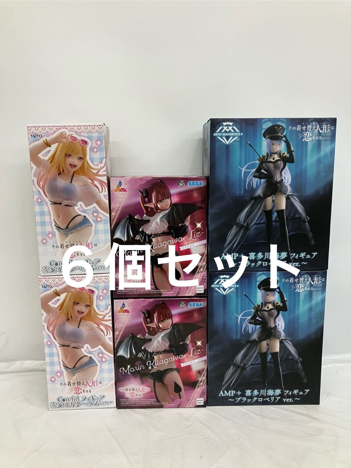 【未開封】 その着せ替え人形は恋をする フィギュア6点② 未開封 その着せ替え人形は恋をする 喜多川海夢 フィギュア 3種6個