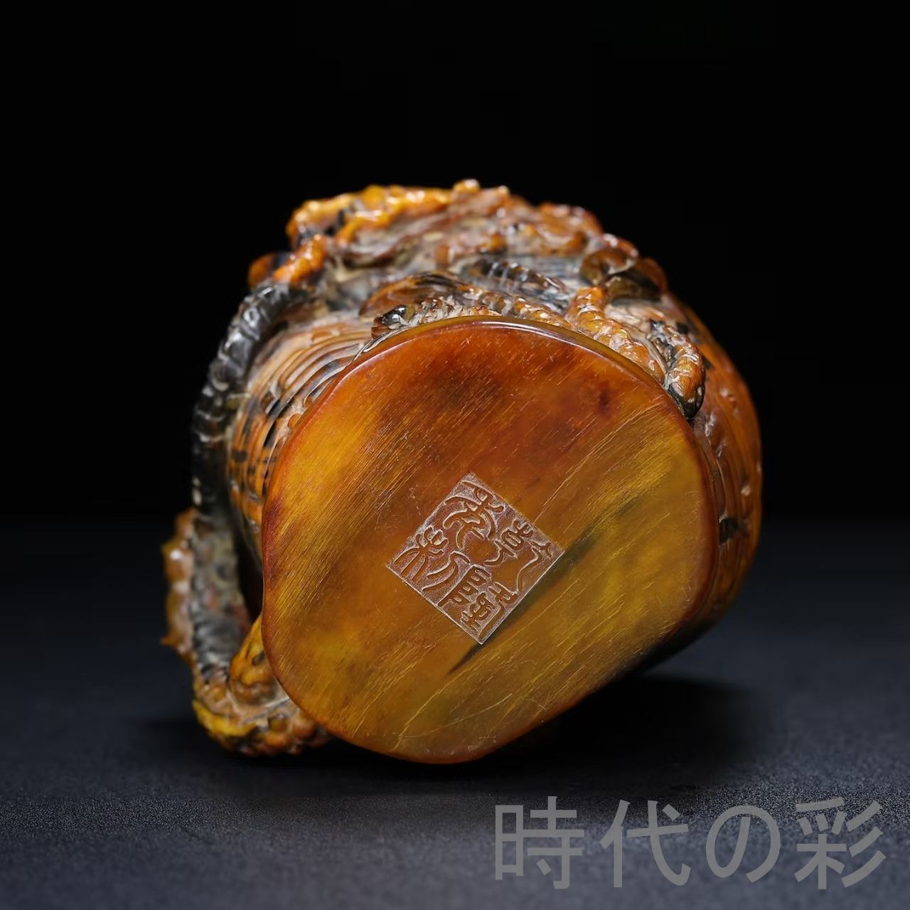 【⭐️稀少❣️美品⭐️】水牛彫刻　角製寿老人像　角製壽老翁人物　中國美術　東洋彫刻 ☆稀少☆美品☆】水牛彫刻 角製寿老人像 角製壽老翁