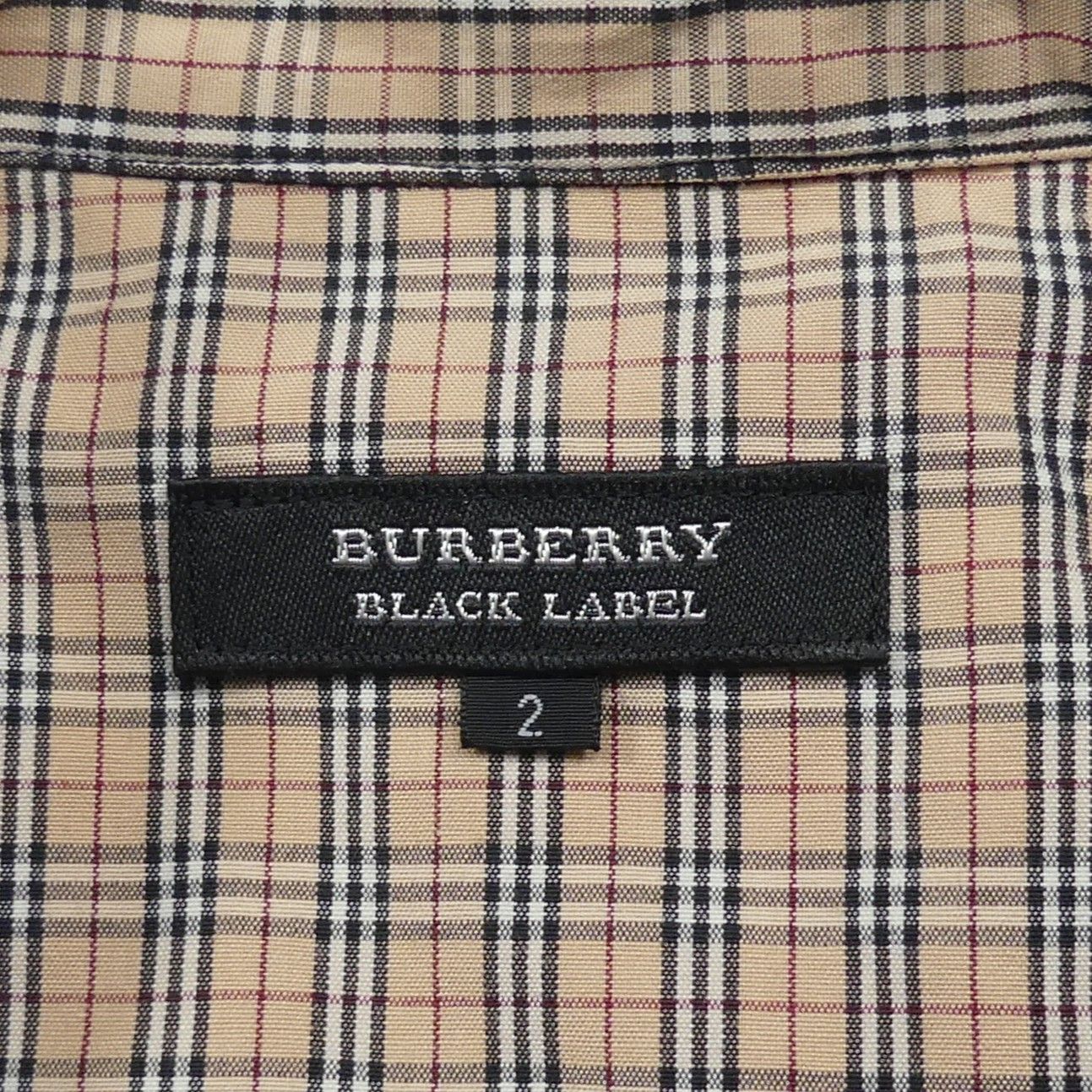 BURBERRY BLACK LABEL 廃盤 バーバリーブラックレーベル シャツ M ノバ