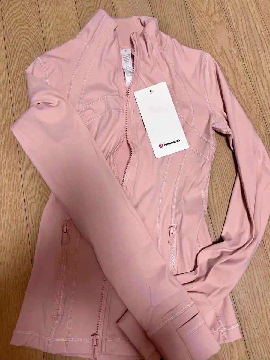ルルレモン ディファイン ジャケット ピンク サイズ 2