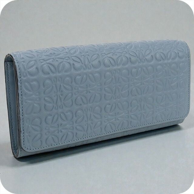 ロエベ LOEWE 財布 レディース 107 55 F 11 アナグラム リピート コンチネンタルウォレット