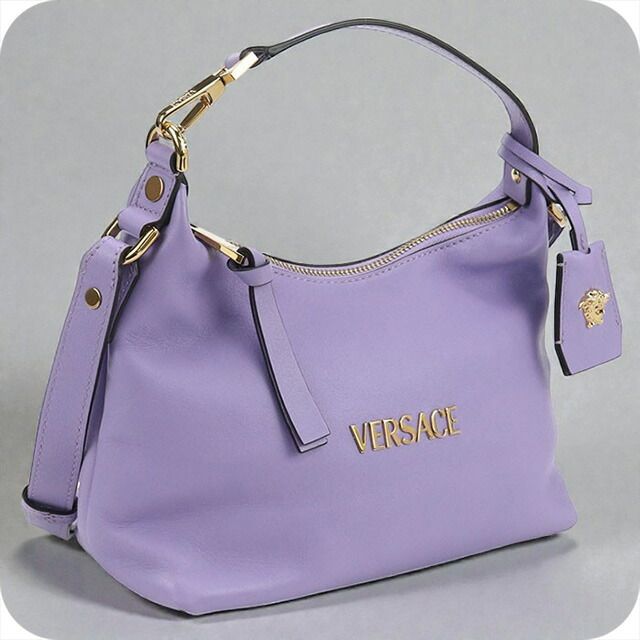 ジャンニ ヴェルサーチ Gianni Versace バッグ レディース タグ ナッパ ホーボーバッグ 2 WAY