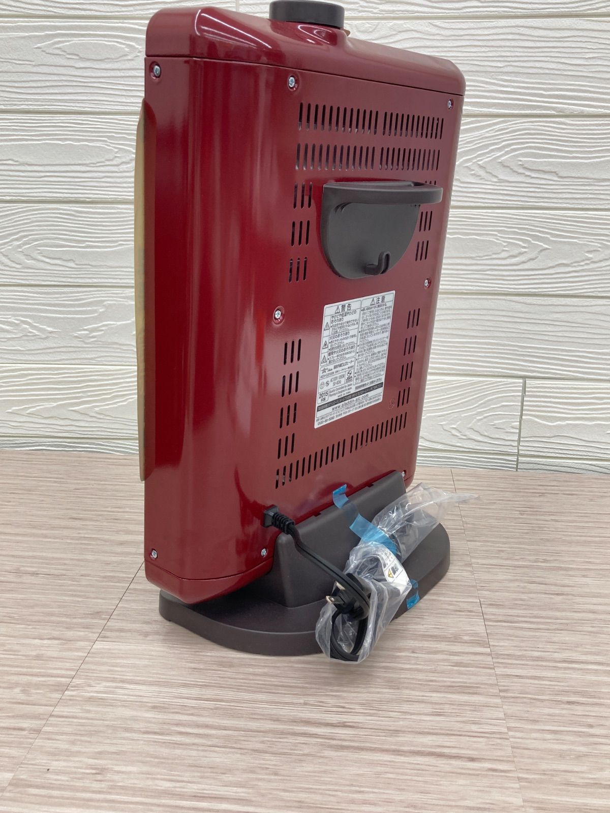 未使用】Aladdin アラジン 遠赤外線DUOヒーター レッド AEH-GS100N