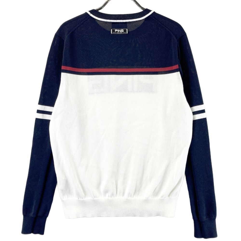 セーター ニット 「PING 「LADIES LINE」 (LADIES) ピン クルーネックセーター PING PING（ピン） レディース APPAREL」ジャカードクルーネックニットプルオーバー GDOゴルフ : 10カラー Ｍｒ．ＰＩＮＧジャカード