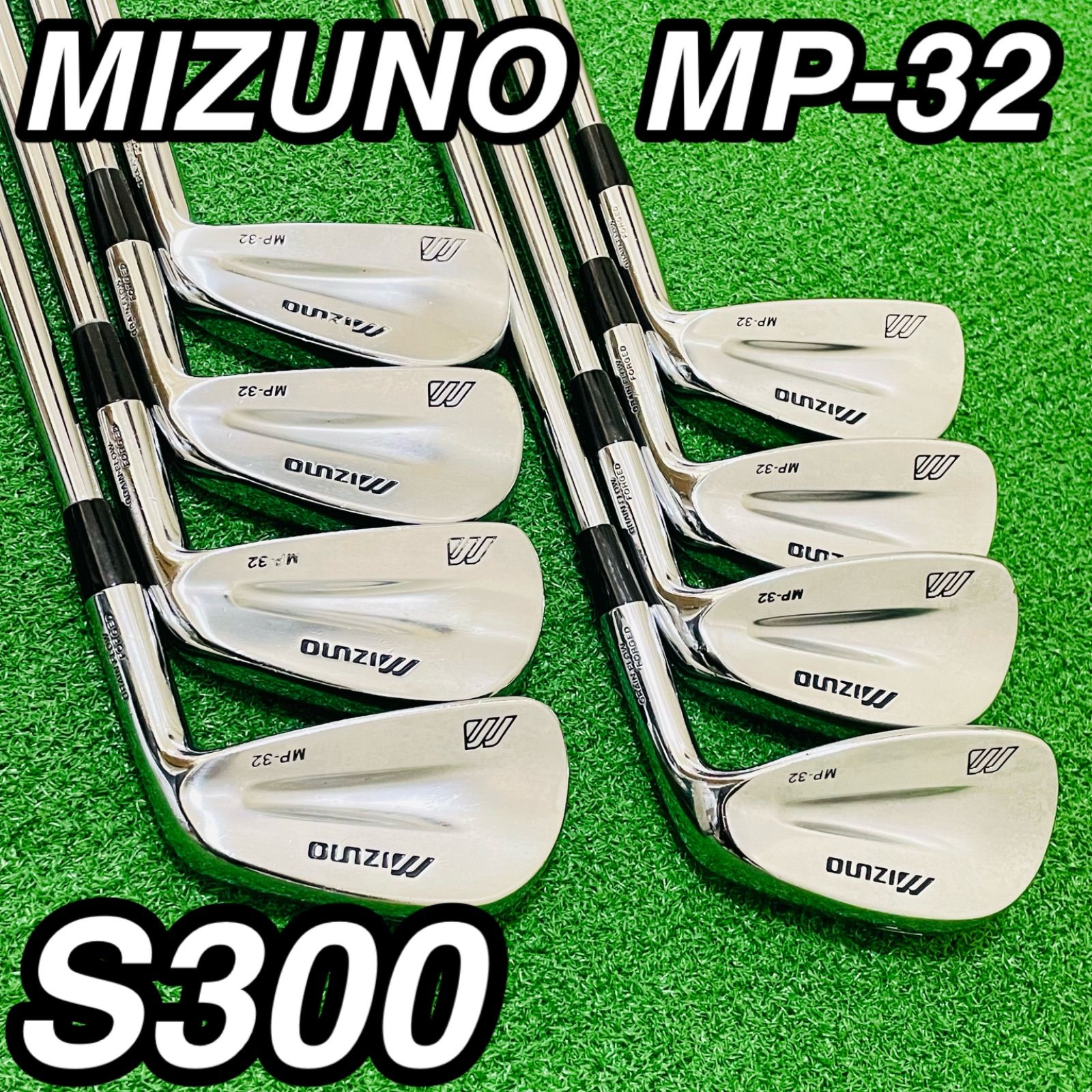 9429 MIZUNO MP-32 ミズノ アイアン8本セット メンズ 右利き Dynamic G SL S 300 3.4.5.6.7.8.9.P ゴルフクラブ