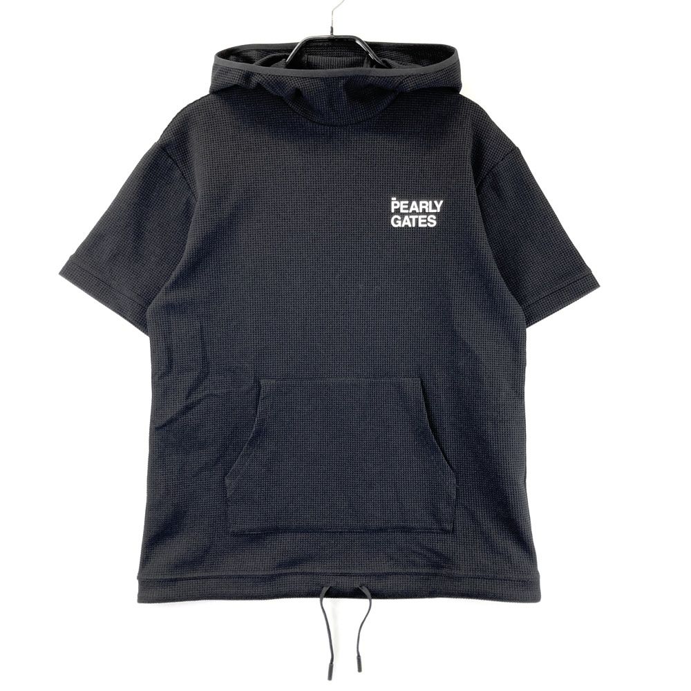 サイズ 5 PEARLY GATES パーリーゲイツ 半袖パーカー ネイビー系 ゴルフウェア メンズ ストスト