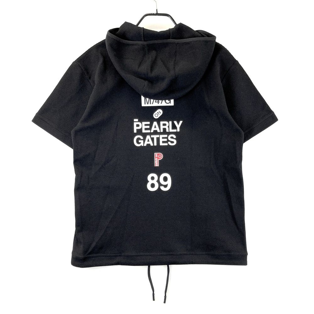 サイズ 5 PEARLY GATES パーリーゲイツ 半袖パーカー ネイビー系 ゴルフウェア メンズ ストスト