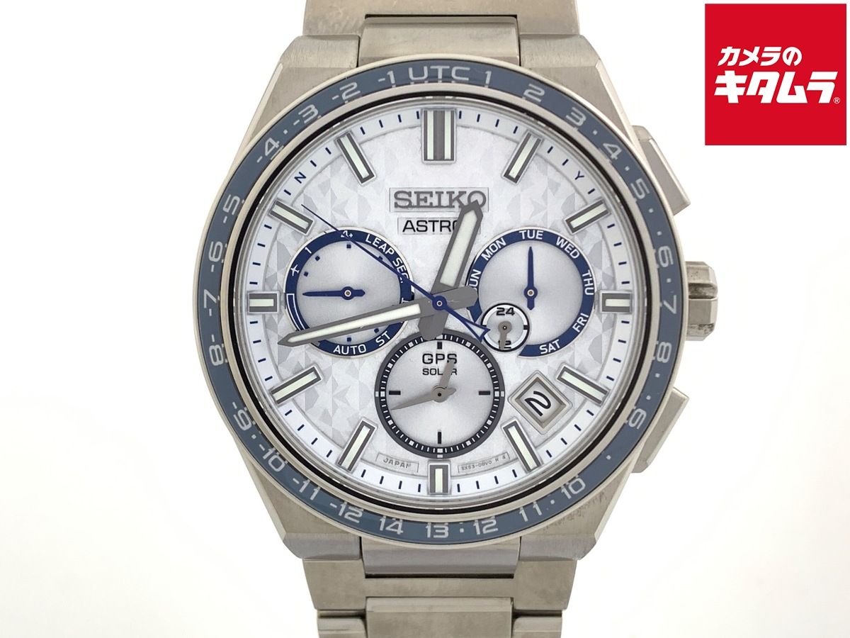 セイコー アストロン ネクスター シルバー SBXC 135 5 X 53-0 CC 0 チタン 1200本